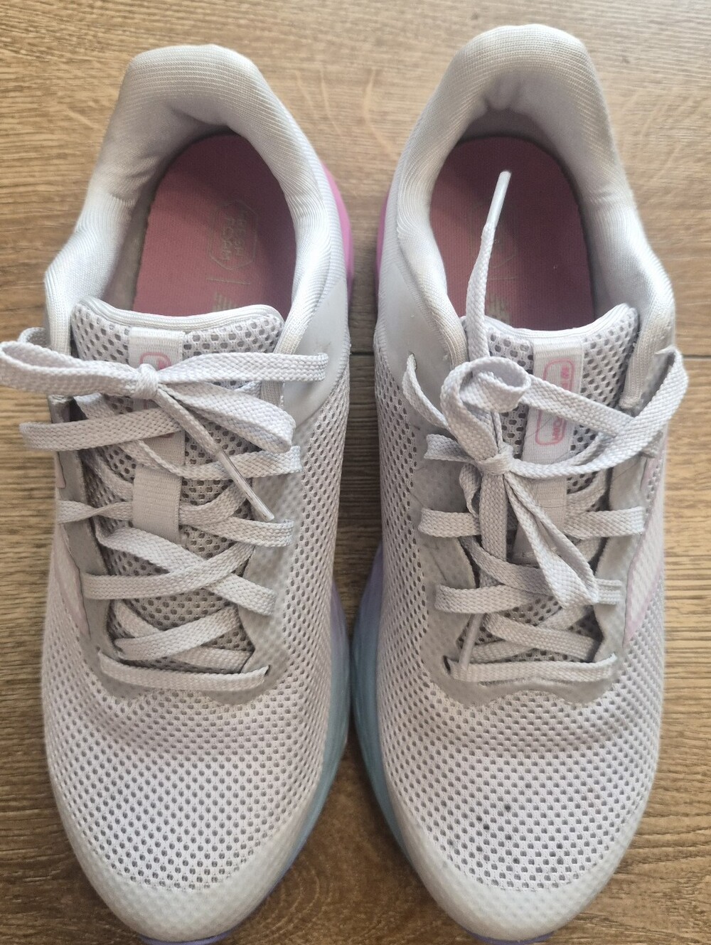 [EUC] Wide Width NEW BALANCE Big Kids 6 Fresh Foam Arishi Shoes v4 Gray Matter - Picture 5 of 8